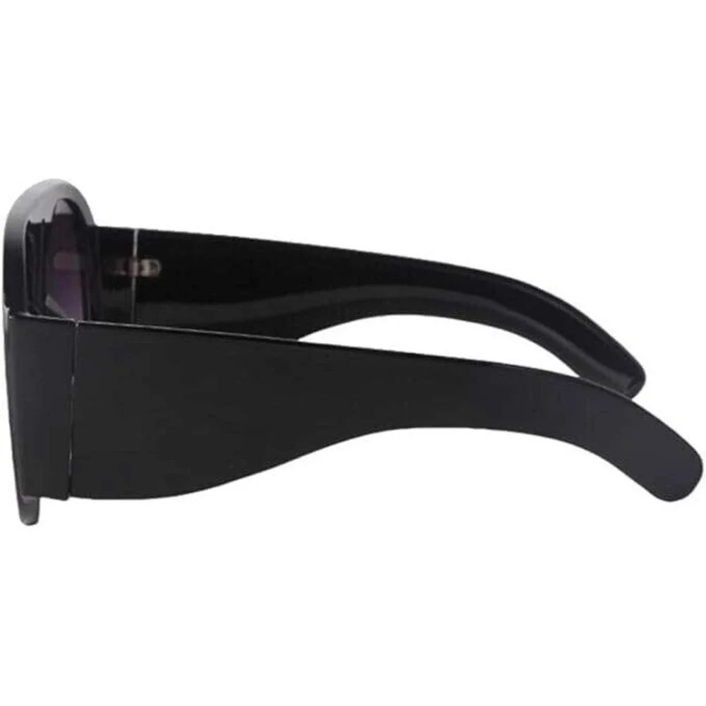 Oversized Sunglasses Men's Fashion Style Black Frame Party Beach Thick Frame New